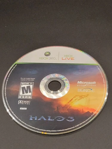 Halo 3 - Xbox 360 - Authentic - Loose Disc - NTSC/US