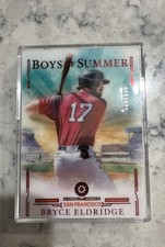 2025 Panini Boys of Summer - Bryce Eldridge, Bryce Eldridge #58 Red /175 (RC)