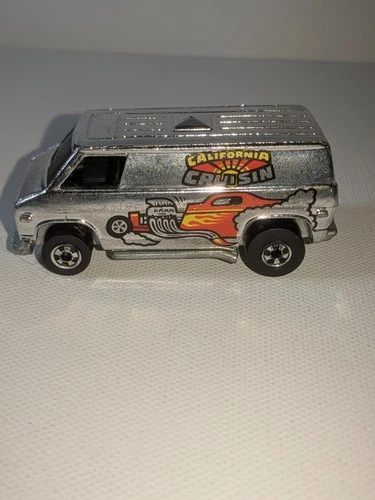 Vintage 1974 Hot Wheels California Cruisin Chrome Super Van Hong Kong