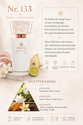 Chogan Olfazeta Nr.3133W Enigma 30ml Extrait De Parfum 