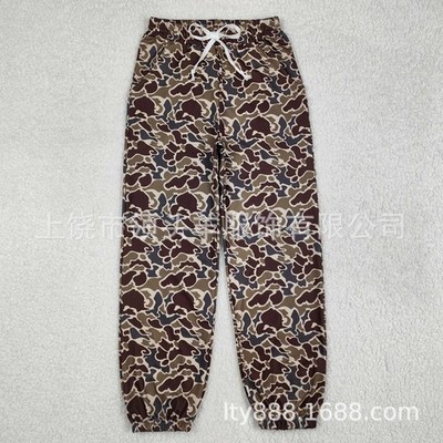Unisex Camo Jogger Sweatpants Casual Streetwear Drawstring Pants