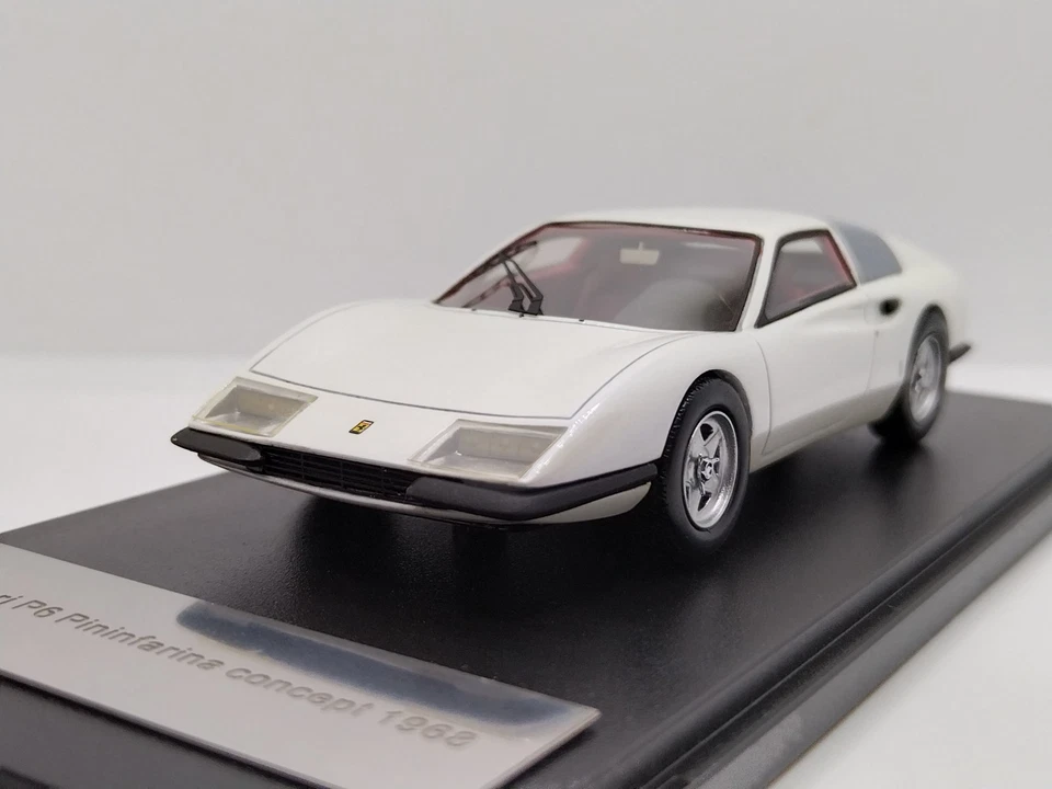 1/43 Resin Ferrari P6 Pininfarina Concept 1968 White. Very Rare! - Image 2 of 4