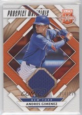 2020 Elite Extra Edition Prospect Materials Orange 178/199 Andres Gimenez 00jz