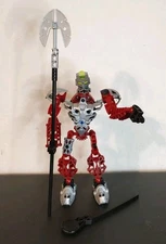 LEGO BIONICLE Figure Only Toa Norik 8763  Missing Shield Mask Spinners