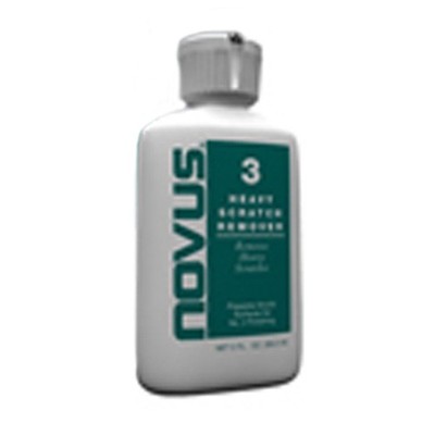 Novus Plastic Polish No 3 Heavy Scratch Remover Acrylic 2 Oz 7081