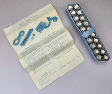 Vintage Magic Daisy Chain Flower Frog Japan Koken Kenzan Metal Floral