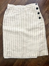 Vintage Knee Length Ralph Lauren Petite Size 2 Wool Skirt