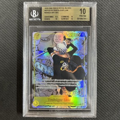 Trafalgar Law [Manga] OP10-119 from Royal Blood () – Pokémon card
