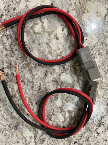 Connecteur étanche Deutsch DTP 2 Broches Pour Câble 10 AWG - Ensemble Mâle/femelle, Grade IP67