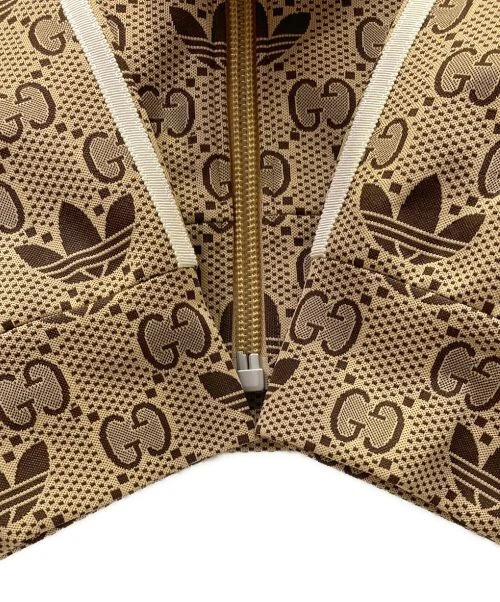 GUCCI x Adidas GG giacca con cerniera a trefoil taglia M autentica da uomo