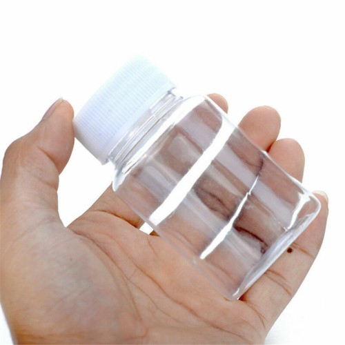 2/5/10PCS Empty Pill Bottle Medicine Container Cap Vitamin Capsule Drug Holder - Picture 5 of 9