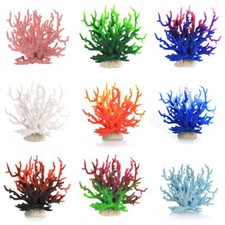 Artificial Aquarium Plant Simulation Silicone Ornament Coral Sea Tree Fish Tank