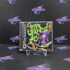 Pipe Dreams 3D PS1 PlayStation 1 + Reg Card Complete - 1 Year Warranty EX Cond