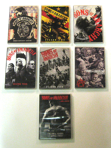 Sons of Anarchy The Complete DVD Collection Temporadas 1 - 7 Set Región 1 NTSC