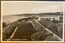 Sweden RPPC Postcard H�LSINGBORG Liator and the Viaduct Real Photo Almquist & C
