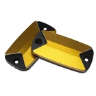 Gold For HONDA VFR800 X F VFR1200X 02-17 Upper Brake Fluid Reservoir Cover Caps