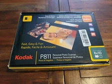  Kodak P811 Personal Photo & Negative Scanner 8x10 / Red