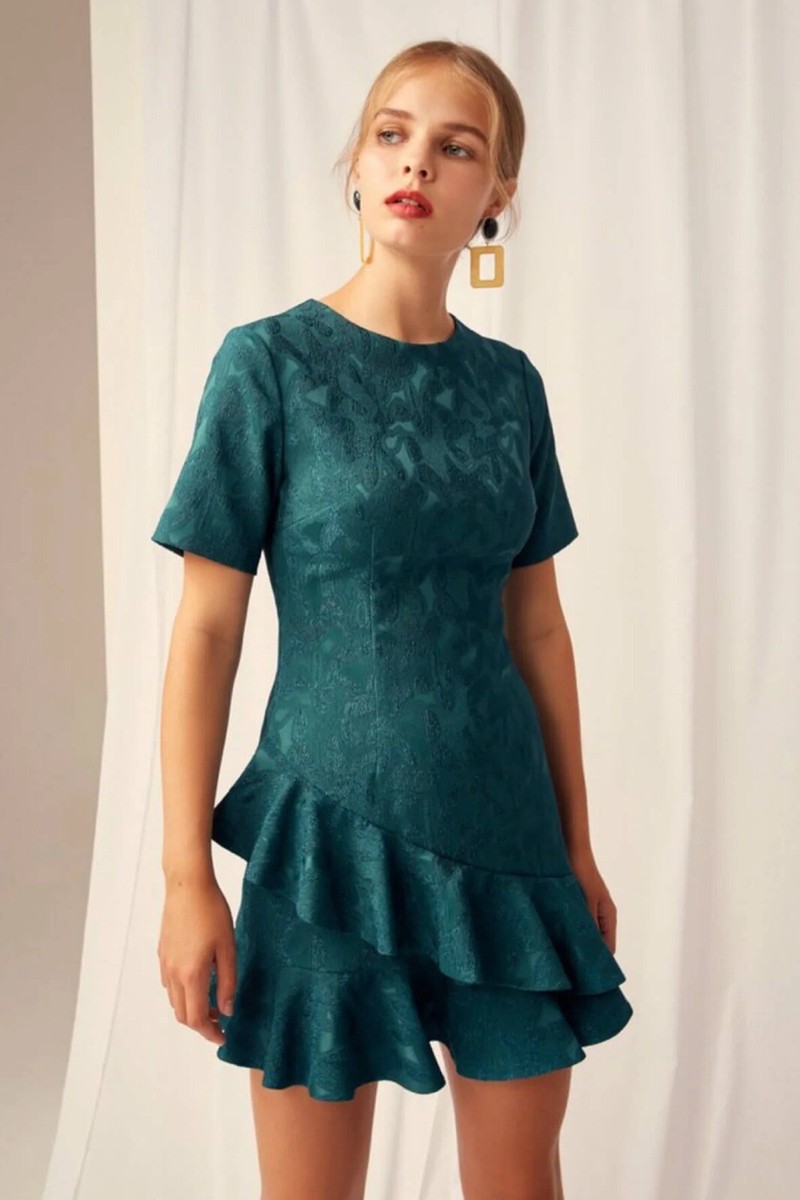 keepsake the label mini dress PLEATED MINI DRESS