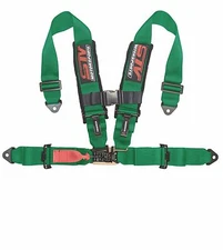 GREEN Performance 4 Point Shoulder Harness Racing Seat Belts 1 set
