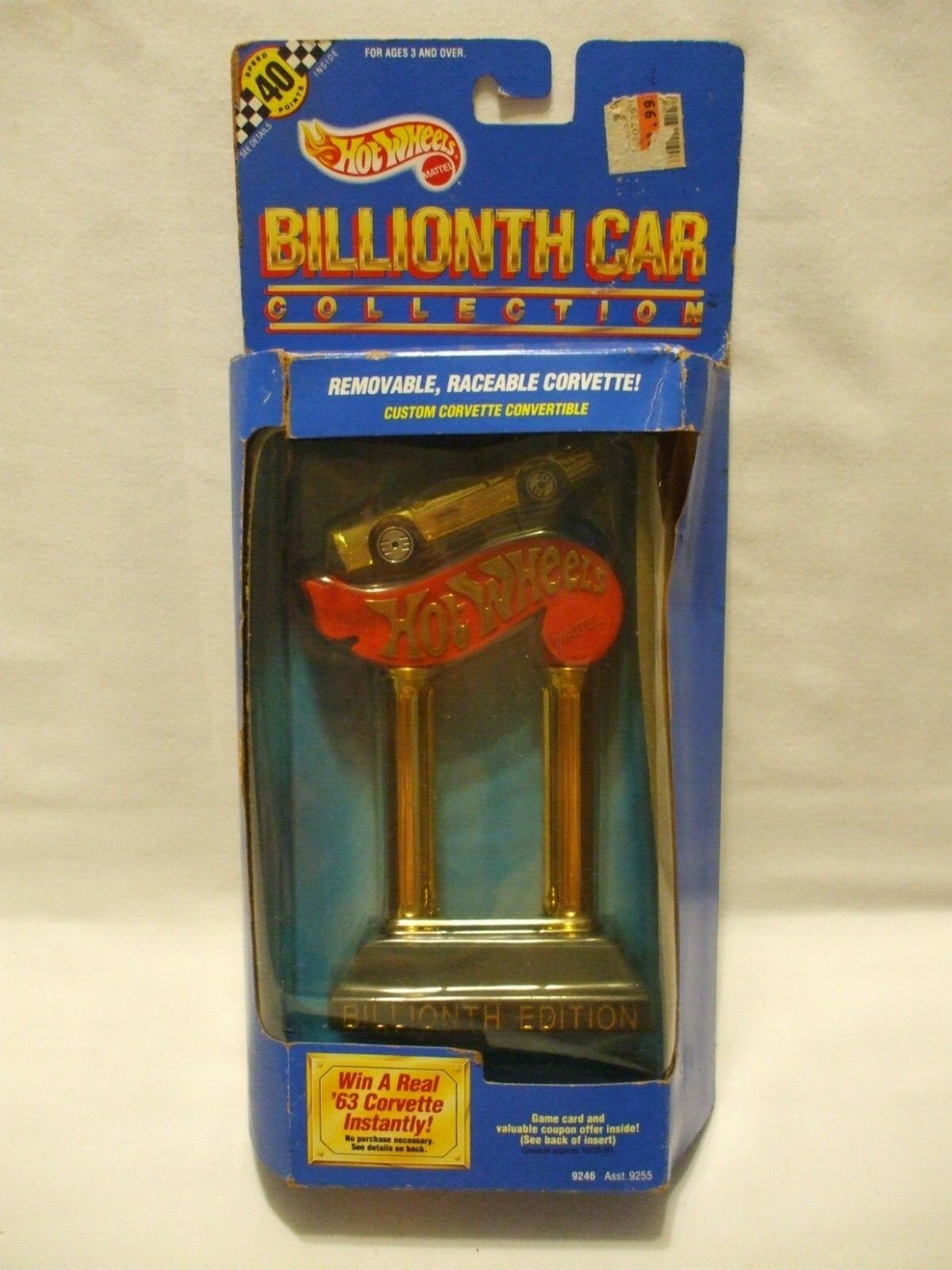 hot wheels billionth car corvette