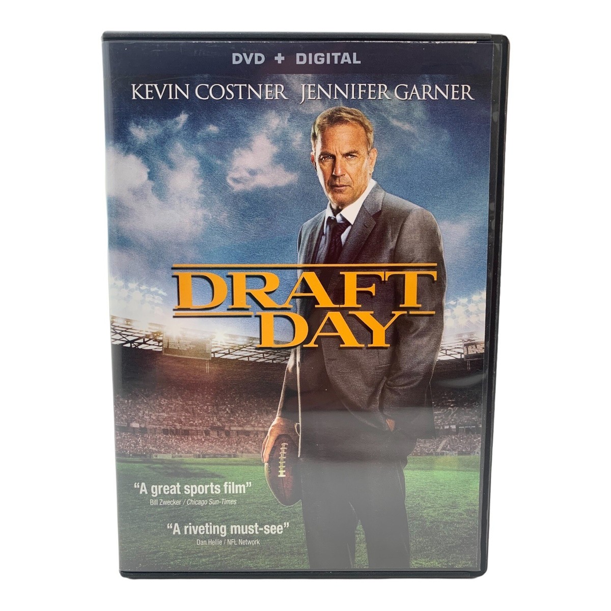 Draft Day Like New DVD Kevin Costner Chadwick Boseman UV Digital Code 2014  Sport