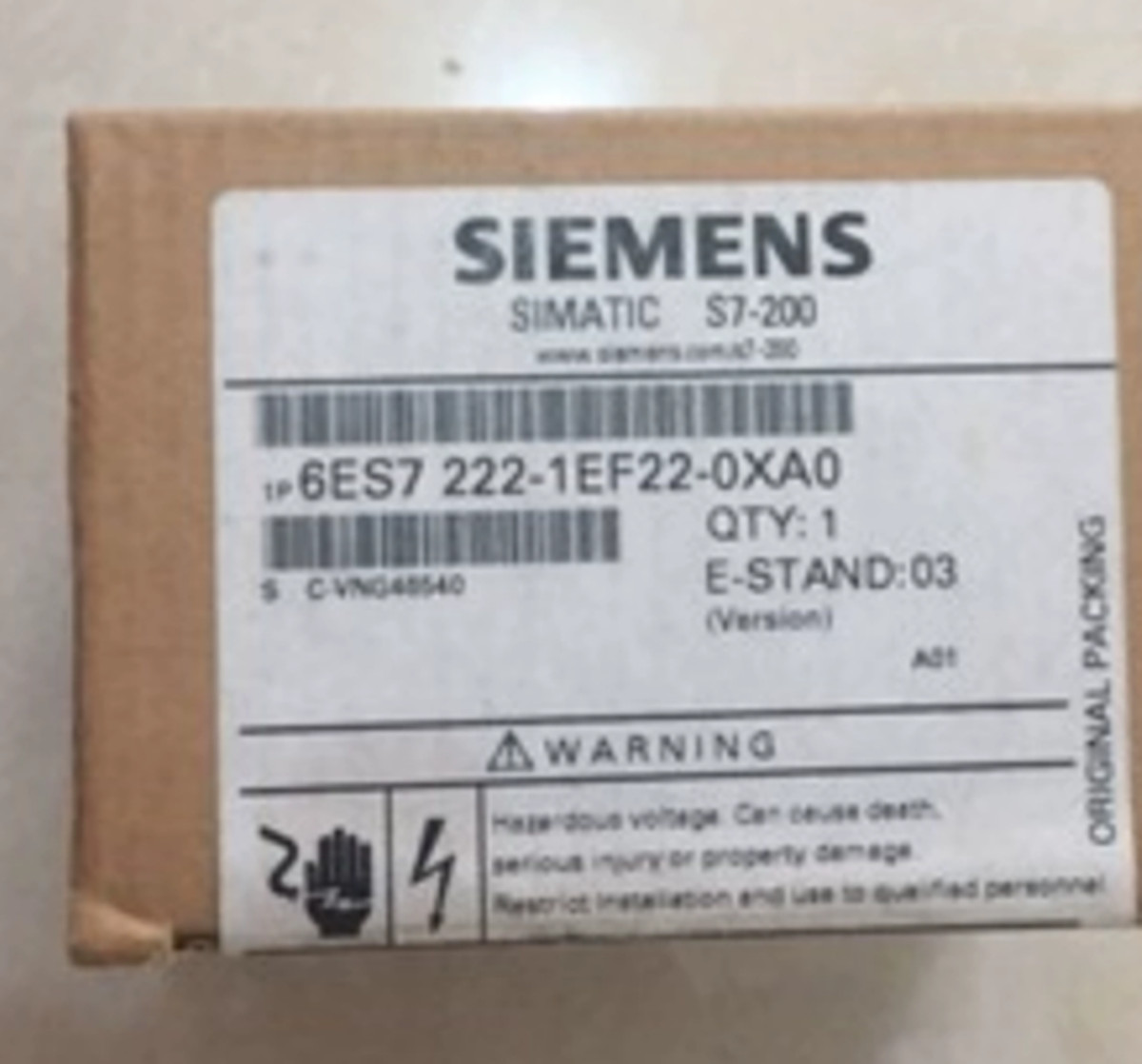 1PC Siemens 6ES7222-1EF22-0XA0 6ES7 222-1EF22-0XA0 Module PLC New Expedited Ship