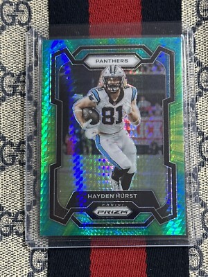 Hayden Hurst FOTL 2023 Panini Prizm Dragon Scale   /175 No. 42  