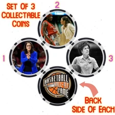 C. VIVIAN STRINGER - BASKETBALL HALL OF FAME - COLLECTABLE COIN SET