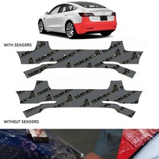 17-23 Tesla Model 3 Pre-cut Rear Back Bumper Paint Protection Clear Film Ppf
