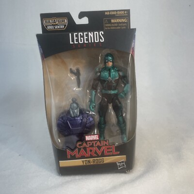 Marvel Legends 2018 Captain Marvel Movie YON-ROGG Kree Sentry BAF Sealed
