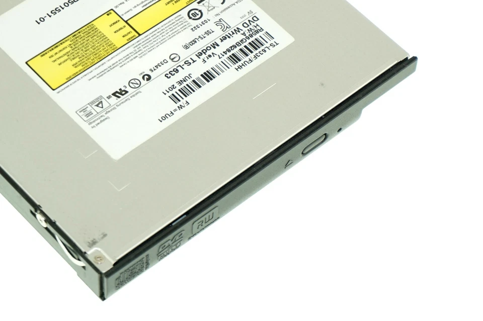 CP501551-01 TS-L633 UNIDAD DE DVD FUJITSU GENUINA CON BISEL T730 (B)(CG314) Foto 3 de 4