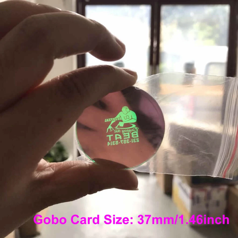 Custom Gobo & 20W Remote Rotate LED AD Logo Ceiling Projector Advertising Lights - Image 3 of 4