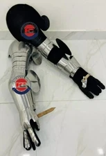 Medieval Gothic Arm Armor With Gauntlet Knight 18Ga Steel LARP Cosplay Costume