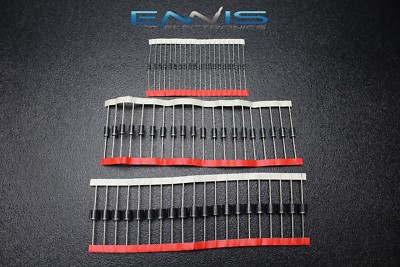 20 PCS EA 1 3 6 AMP DIODES 1000V  RECTIFIER USA SELLER DOORBELL 60 PIECES TOTAL