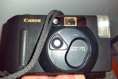 Canon Snappy S Fully Automatic Point & Shoot 35mm Film Camera - TESTED (A