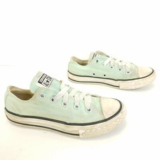 CONVERSE Chuck Taylor Casual Sneakers Shoes Lace Up Mint Green Youth Size 12