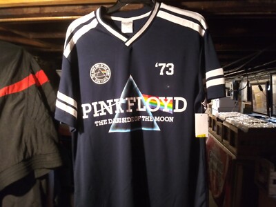 Walmart Exclusive Pink Floyd DSOTM Sided Baseball Jersey Brand