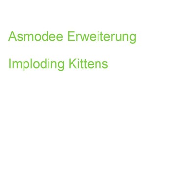 ASMODEE Erweiterung Imploding Kittens (0810083040929) (EXKD0013)