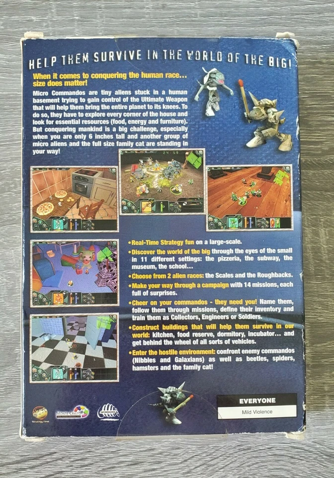 Micro Commandos (PC, 2002) CD-ROM for Windows 98/ME/2000/XP - Image 2 of 4