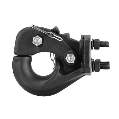 Heavy-Duty Pintle Hitch Trailer Receiver - Fits 2.5" to 3" Lunette Ring, 30,000