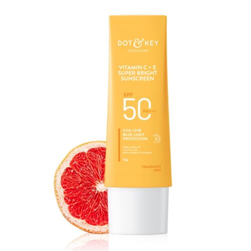 Dot & Key Vitamin C + E Super Bright Sunscreen SPF 50 | Water-Light, UVA/UVB & B - Picture 1 of 6