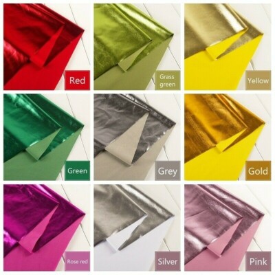 Elastic Faux Patent Leather Fabric Wet Look Stretch Metallic Shiny Material