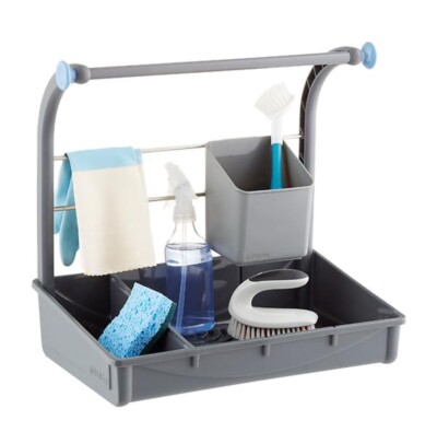 Under The Sink Storage Caddy 15lb Capacity Pull And Lift Knobs Kitchen Organizer