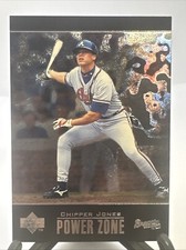 1998  Upper Deck Power Zone  #PZ15 Chipper Jones Braves Baseball Card