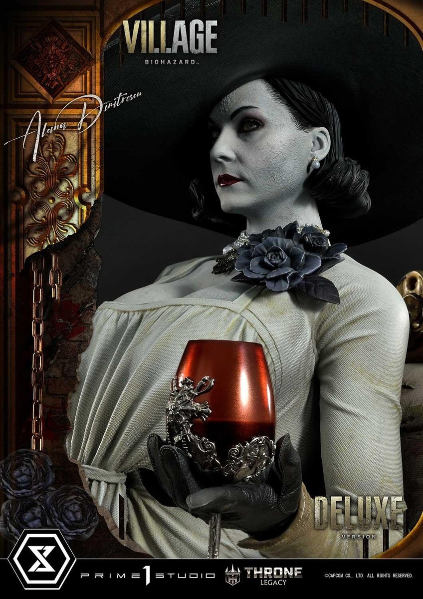 Prime 1 Studio Throne Legacy Alcina Dimitrescu DX Edition 1/4