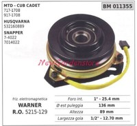 Elektromagnetische Kupplung RasenmäHer MäHer Mtd Cub Cadet 011355
