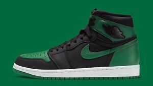 jordan retro 1 black pine green