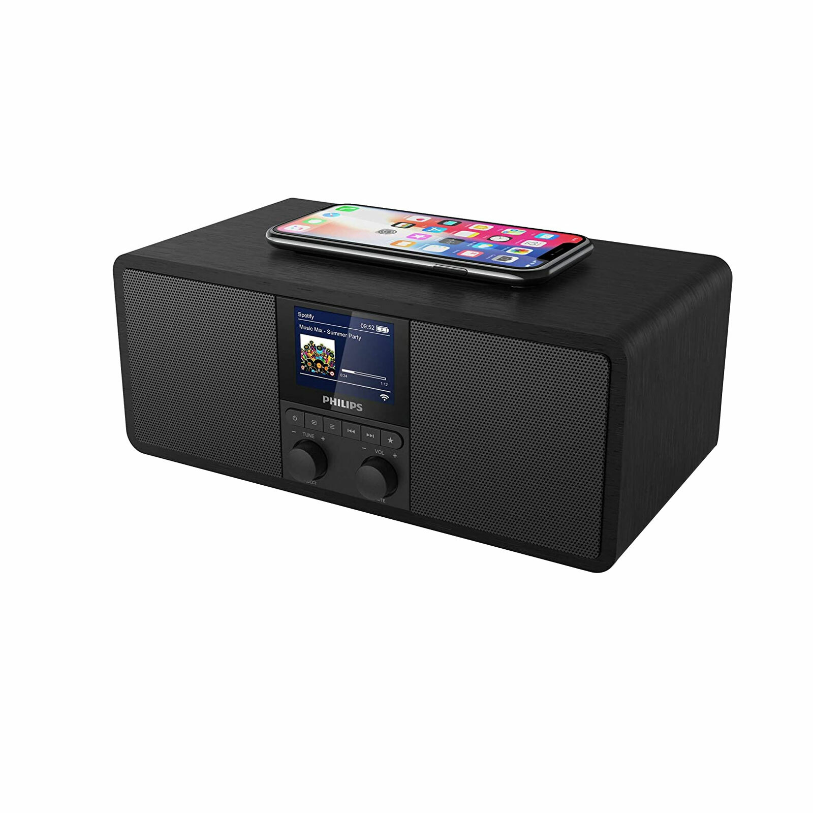 Thumbnail - Philips R8805 Internetradio Dab+ Ukw Spotify Connect Bluetooth Qi
