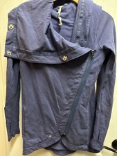 Lululemon Women's Jacket Size 4 Purple Full Zip Funnel Neck L
