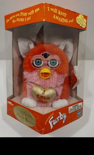 Vintage Electronic Special Edition Valentine's Furby 1999 NIB NFRB 